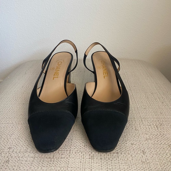 Chanel CC Slingback — Black - Picture 2 of 6